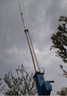 portable light tower out door telescopic light mast 6 meter crank up mast lighting pole portable light tower 20ft 30 ft