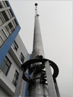 50 foot telescoping antenna mast push up telescopic mast 15m aluminum tower