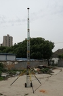 portable tower aluminum  or steel winch up lattice tower wire guyed 15m to 30m max load 80kg
