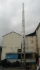 steel winch up lattice tower 15m to 30m max load 200kg electric winch self support