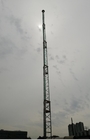 steel transmission towersteel winch up lattice tower 15m to 30m max load 200kg electric winch self support